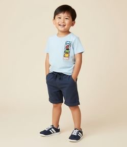 Camiseta Infantil Estampa Frente e Costas Avengers Baby - Tam 1 a 6 Anos