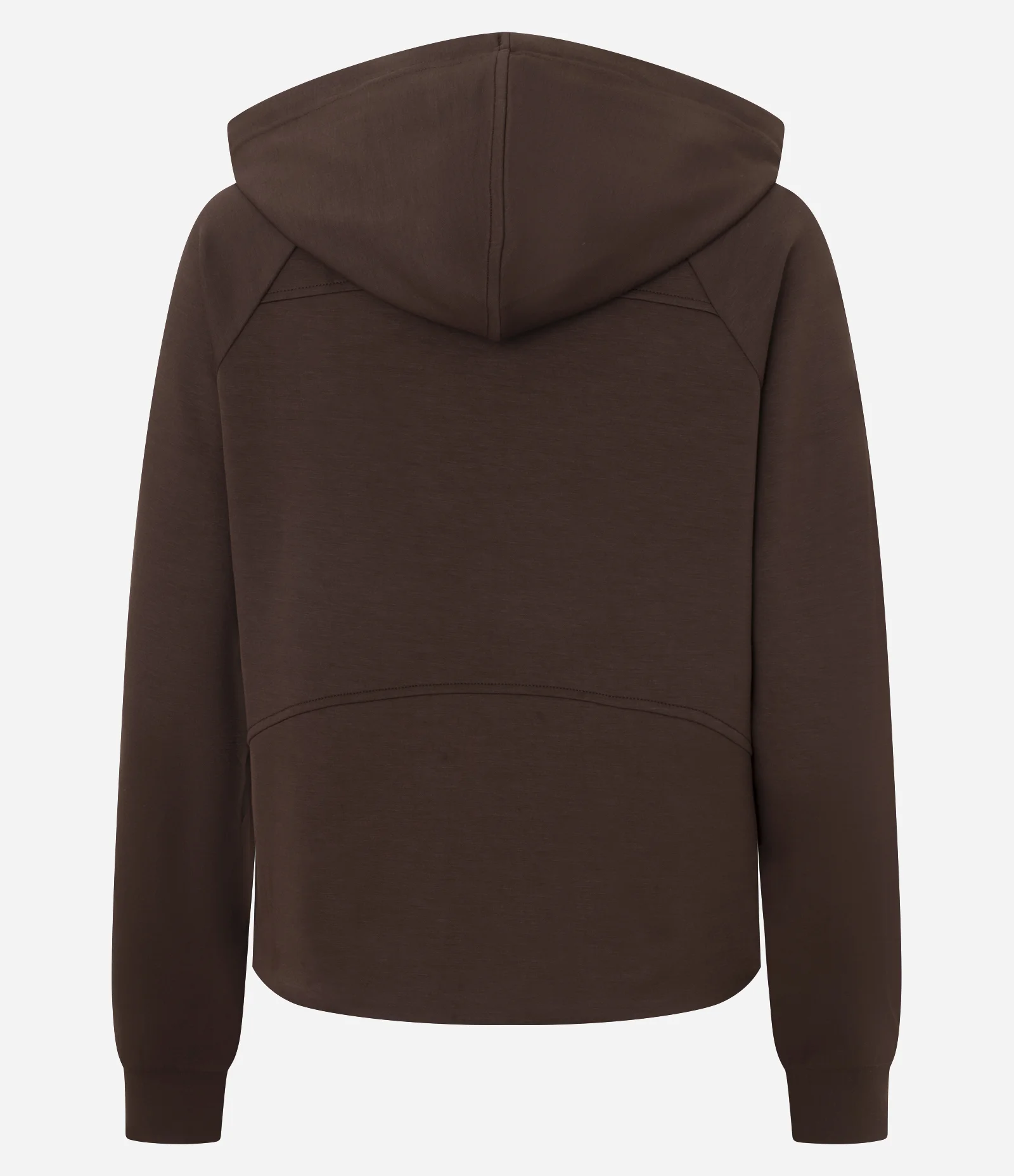 Jaqueta Esportiva com Modal e Bolso Canguru Marrom 5