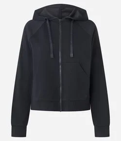 Jaqueta Esportiva com Modal e Bolso Canguru