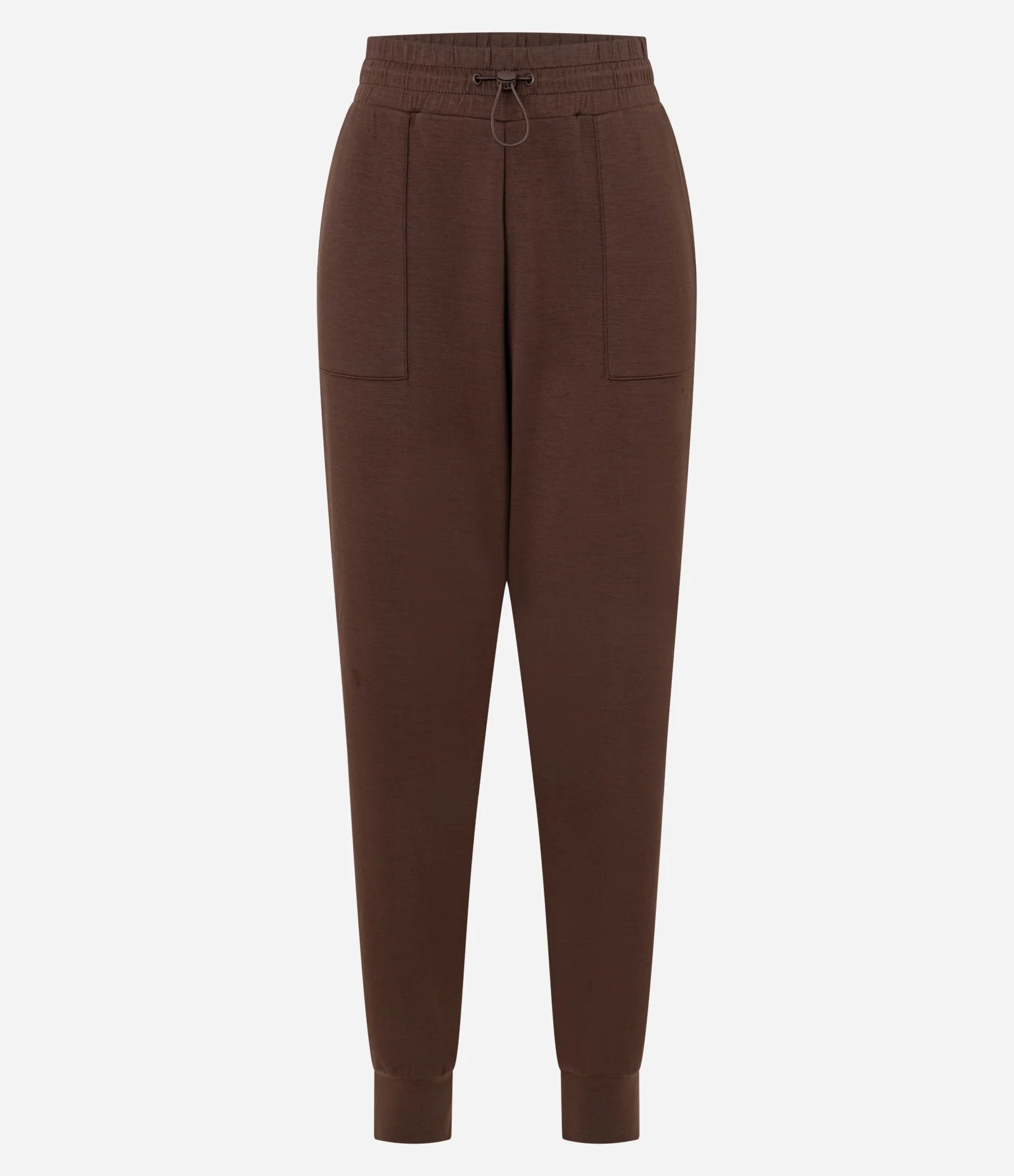 Calça Jogger Esportiva com Modal e Bolsos Amplos Marrom 1