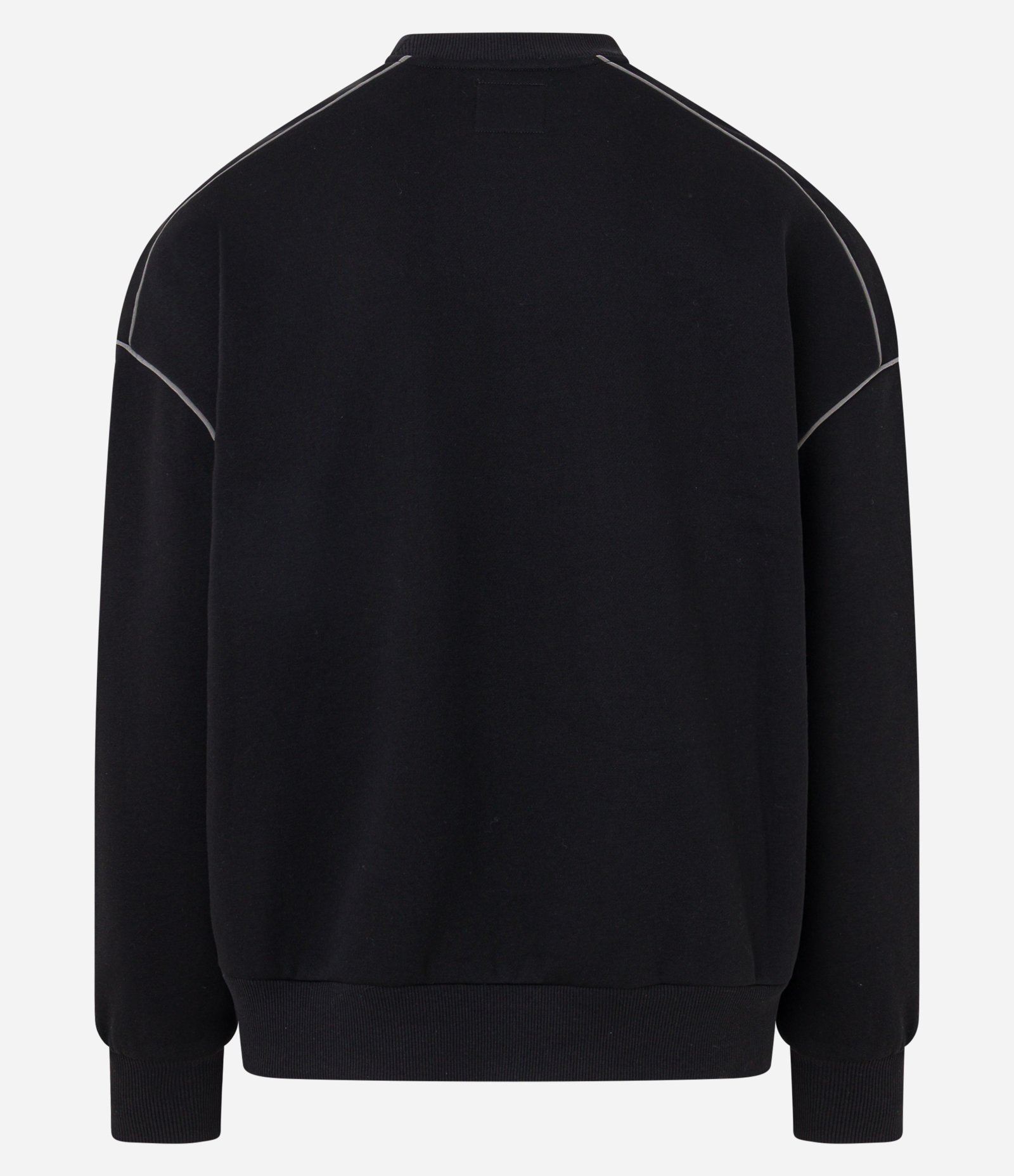 Casaco Moletom com Felpa Estampa Lettering Japonês e Bordado Preto 4