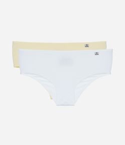 Kit 02 Calcinhas Largas em Microfibra DelRio