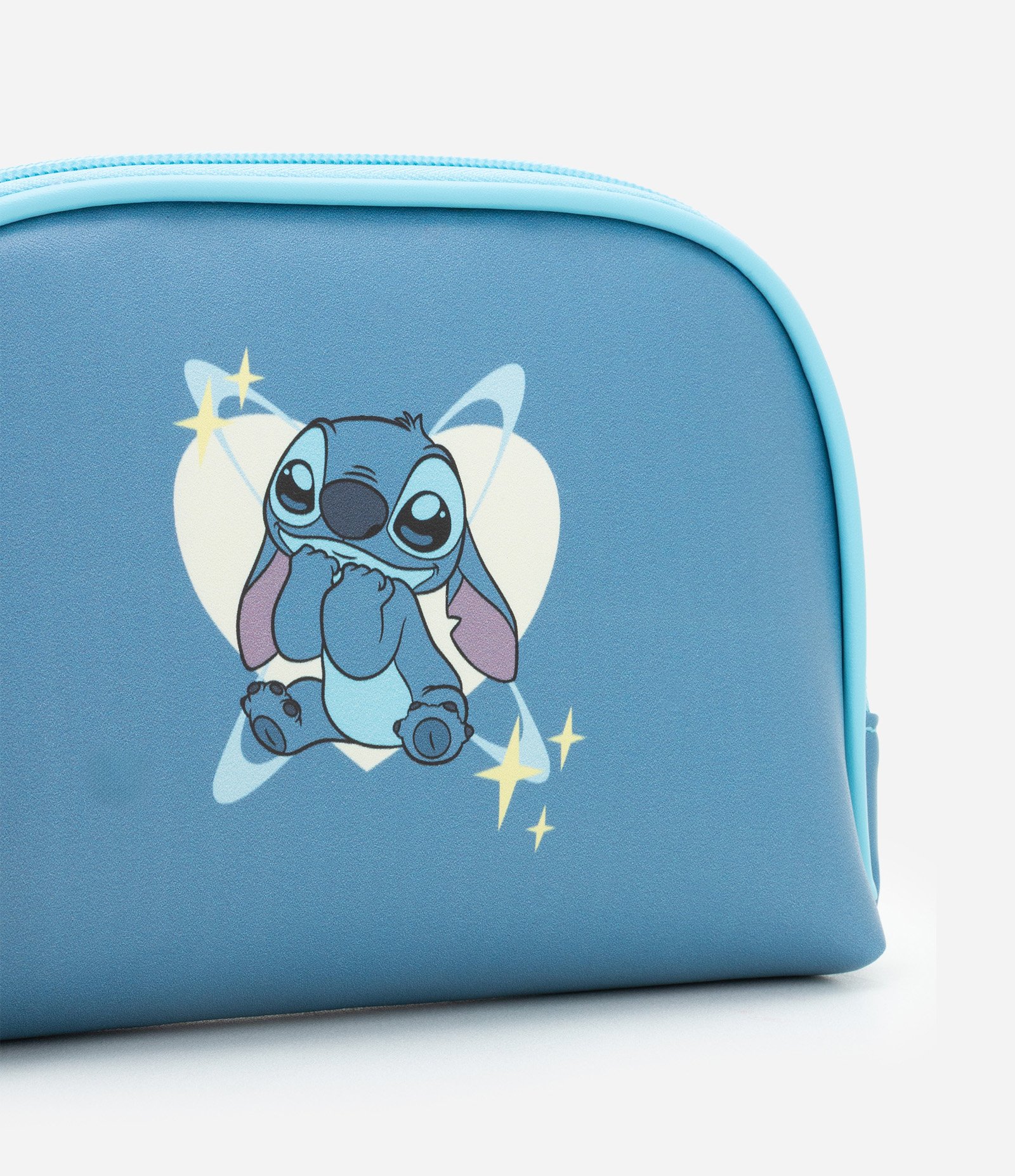 Kit 02 Nécessaire com Estampa Stitch Azul 7