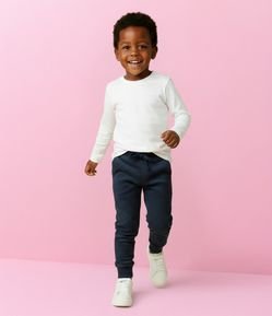 Calça Infantil em Veludo Canelada - Tam 1 a 5 Anos