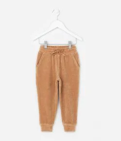 Calça Infantil em Veludo Canelada - Tam 1 a 5 Anos