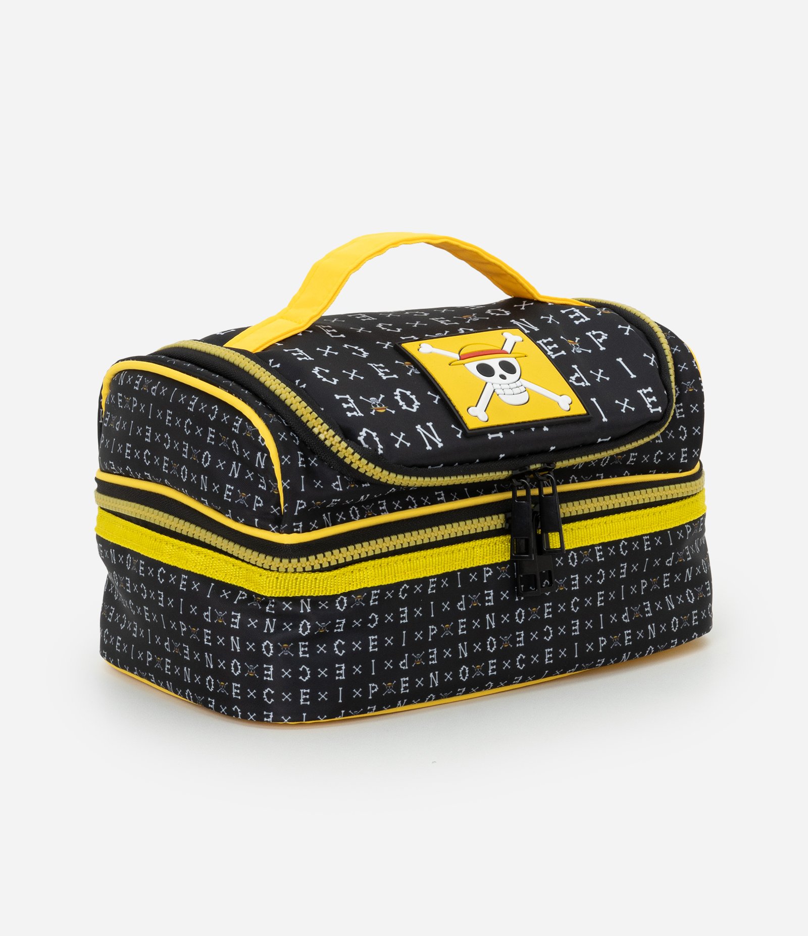 Lancheira Térmica em PU com Estampa One Piece Preto 1