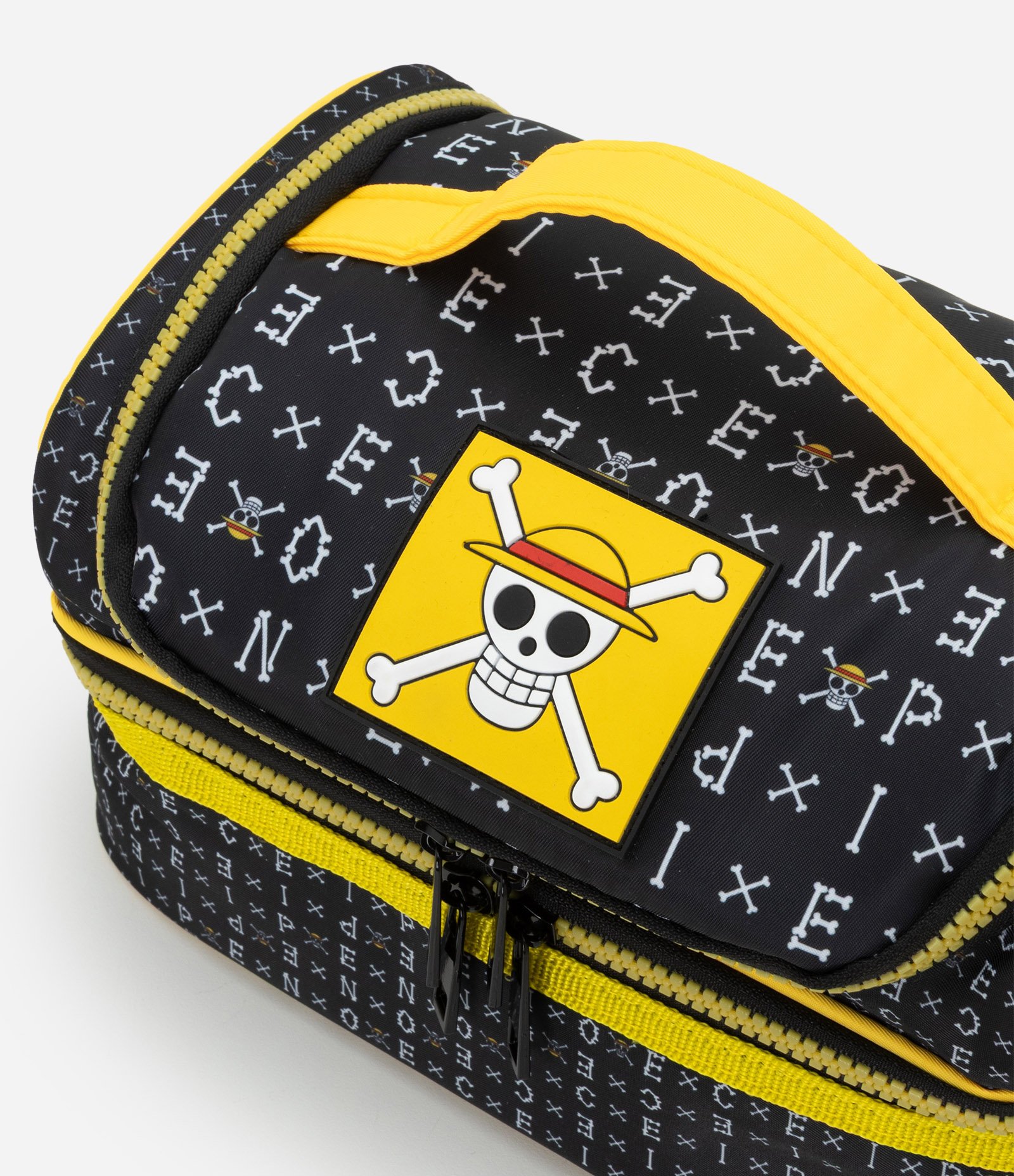 Lancheira Térmica em PU com Estampa One Piece Preto 4