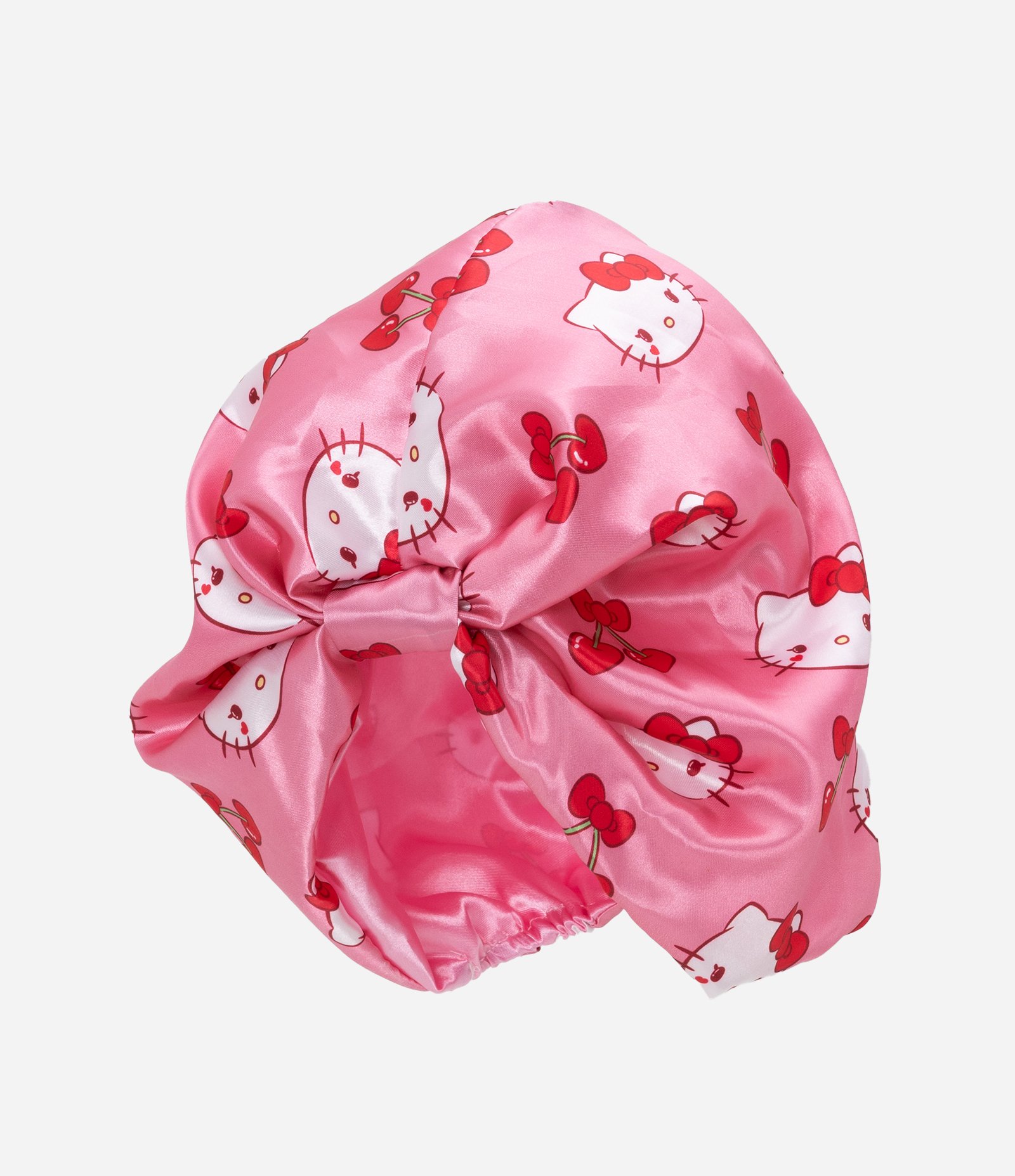 Kit Escova Massageadora Capilar + Touca de Cetim Hello Kitty U 3