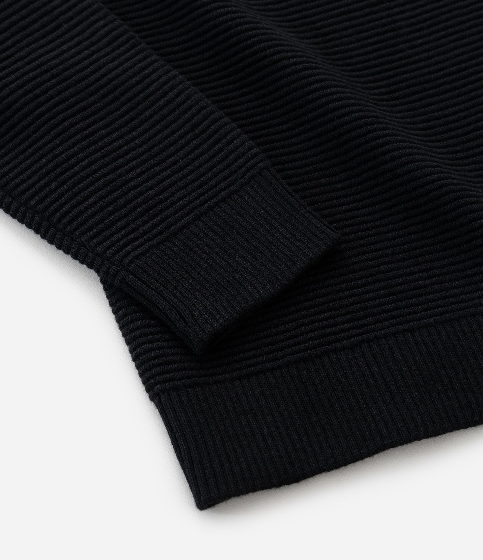 Casaco Infantil em Tricô Texturizado com Manga Raglan – Tam 1 a 4 Anos Preto 4