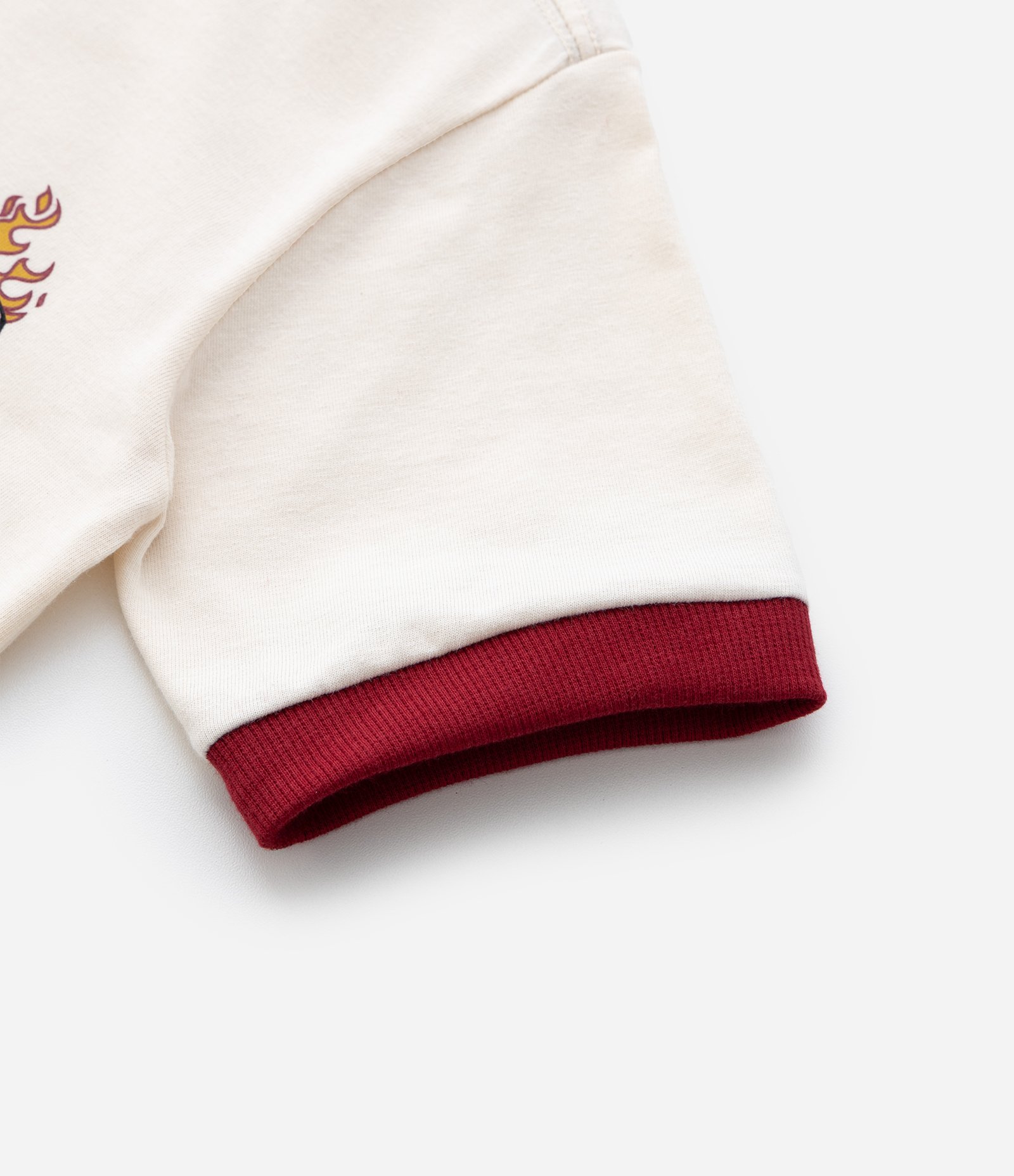 Camiseta Infantil com Estampa e Lettering Hot Wheels - Tam 4 a 10 Anos Bege 5