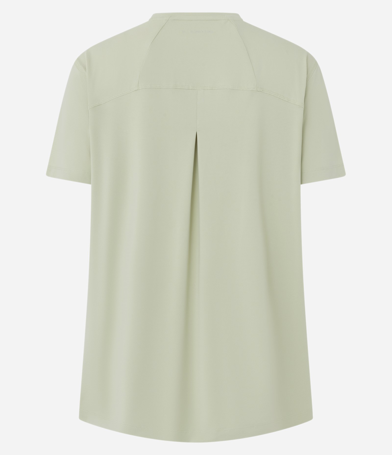 Camiseta Esportiva Manga Curta em Poliamida Verde 3