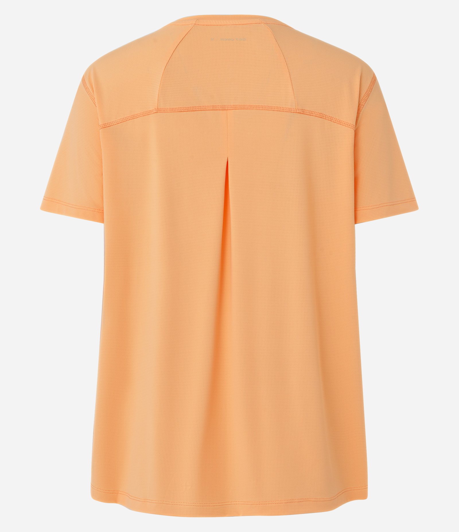 Camiseta Esportiva Manga Curta em Poliamida Laranja 3