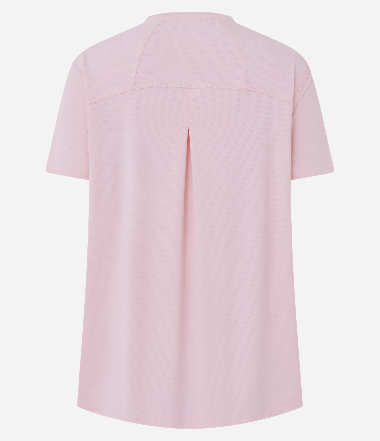 Camiseta Esportiva Manga Curta em Poliamida Rosa 7