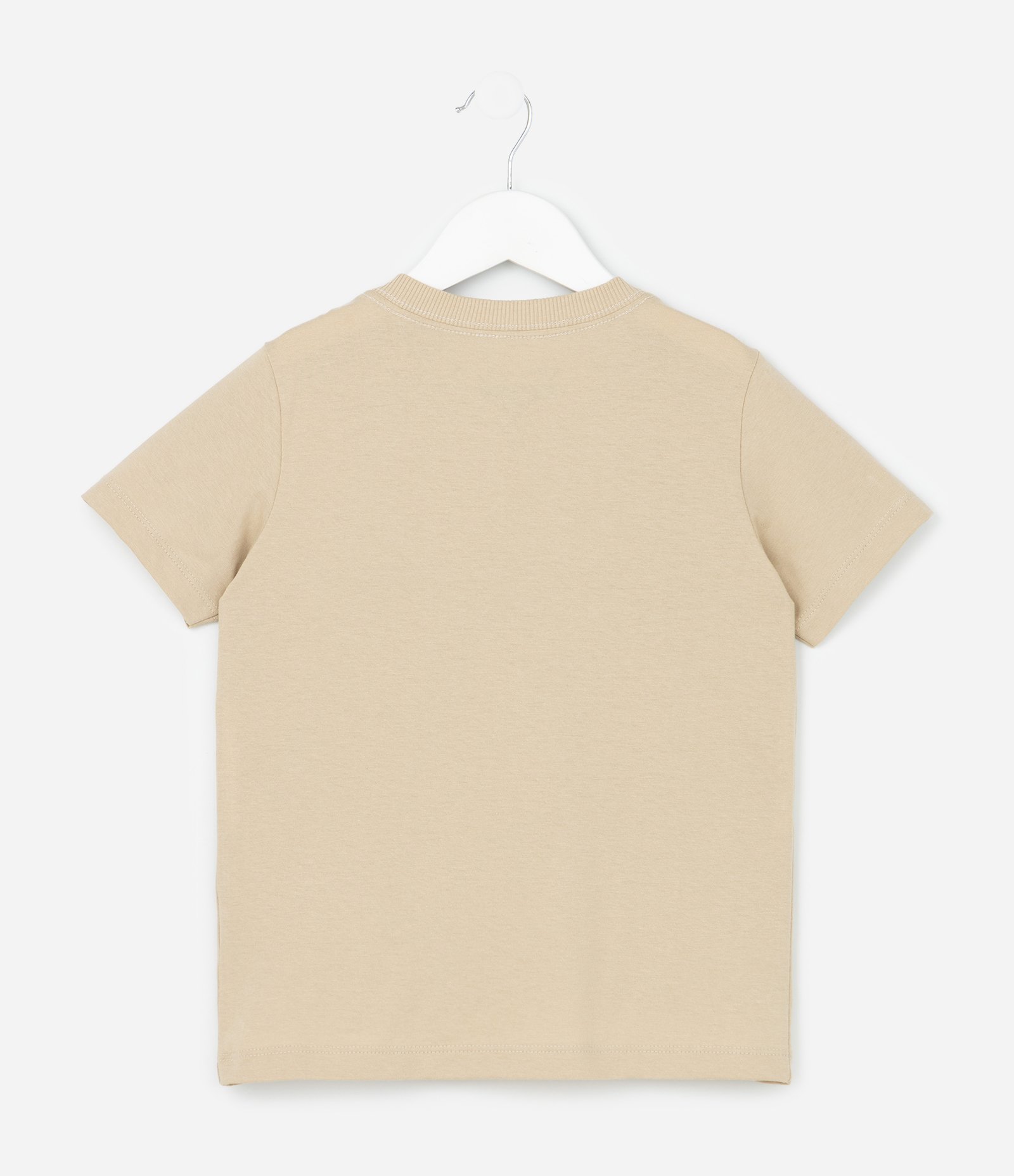 Camiseta Infantil com Estampa do Carros - Tam 2 a 8 Anos Bege 2