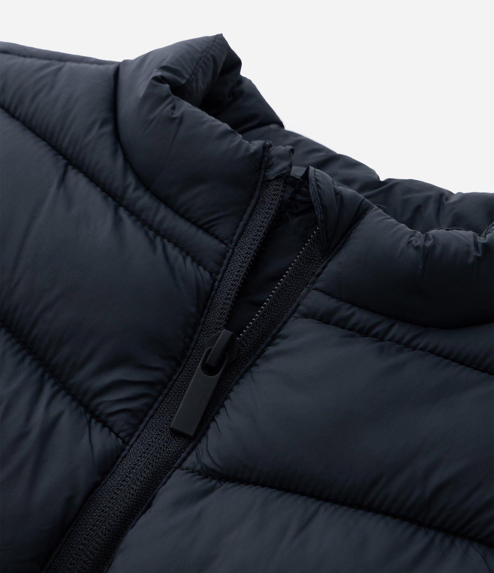 Colete Básico Infantil em Microfibra  com Gola Alta - Tam 1 A 4 Anos Preto 6