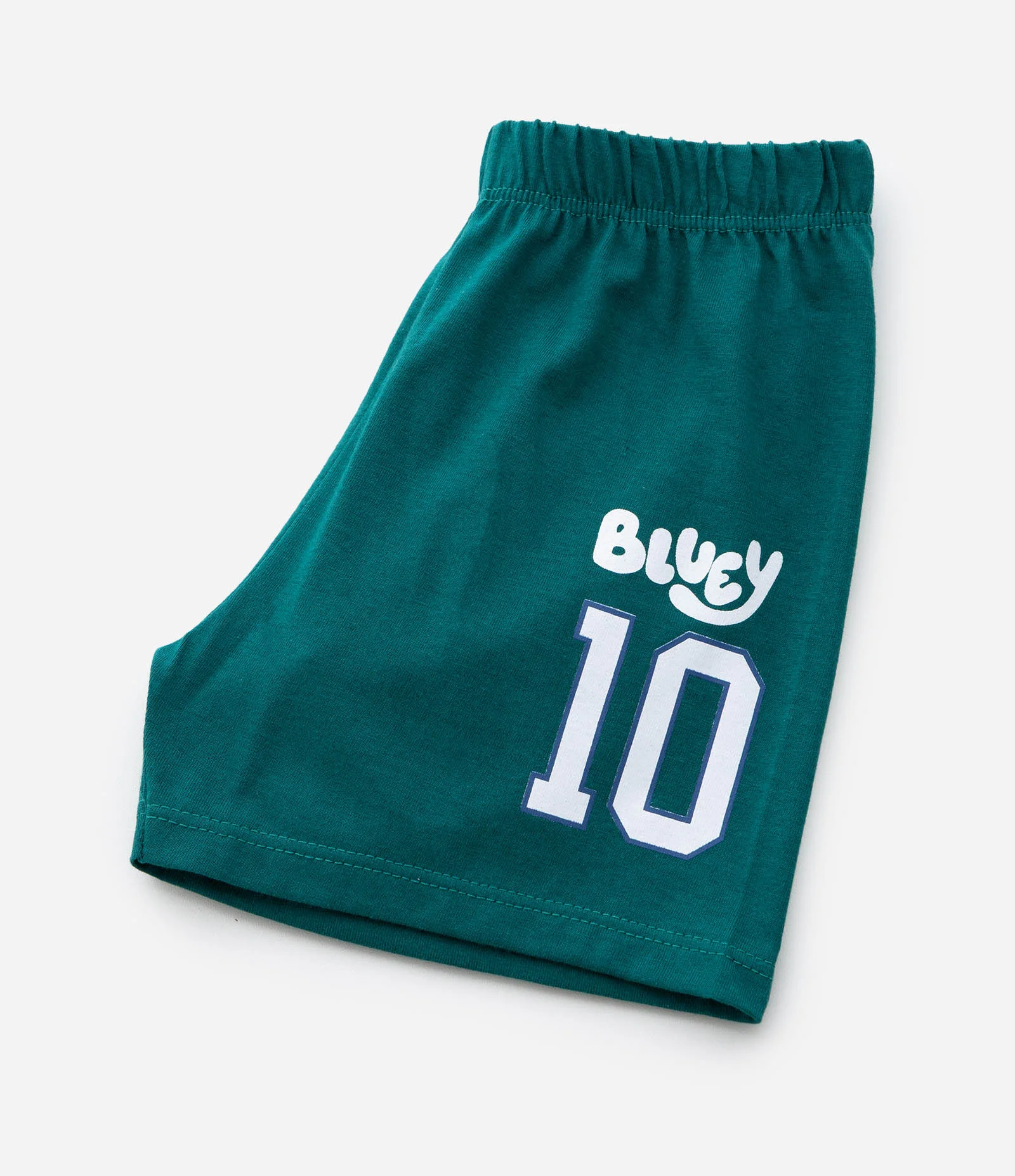 Pijama Infantil Curto com Estampa Bluey - Tam 2 a 6 Anos Verde 10