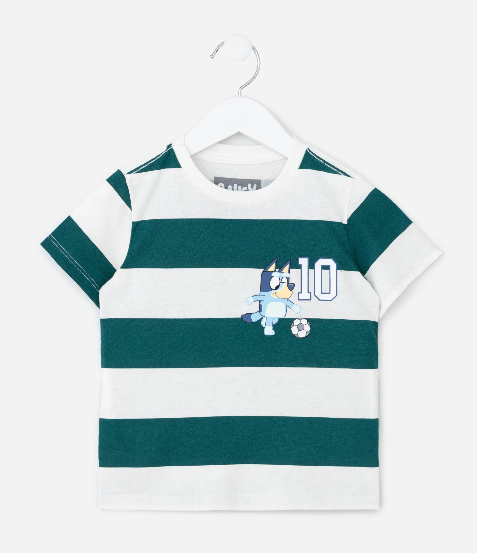 Pijama Infantil Curto com Estampa Bluey - Tam 2 a 6 Anos Verde 2