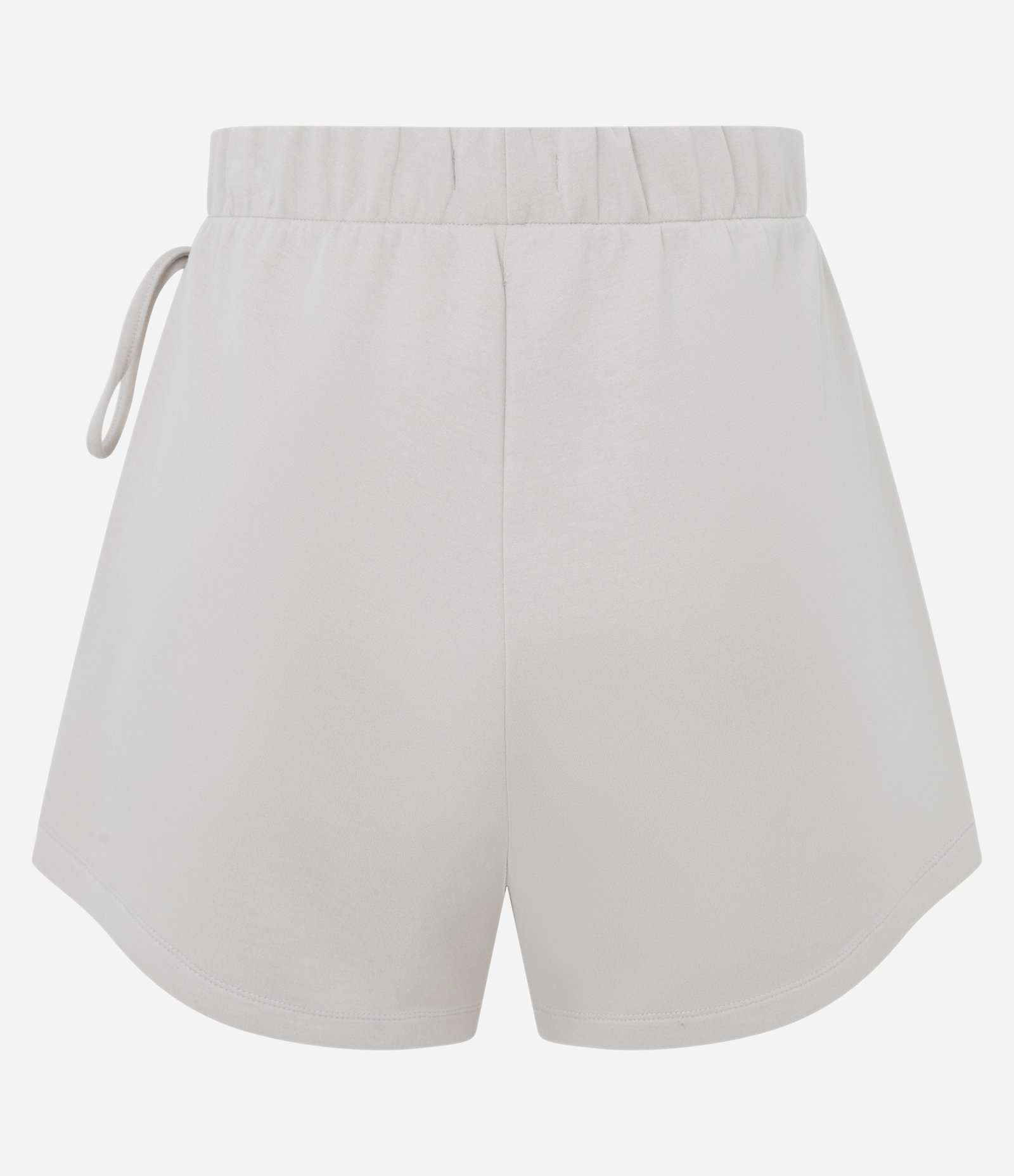 Short Saia em Meia Malha Modal com Amarração Bege 6