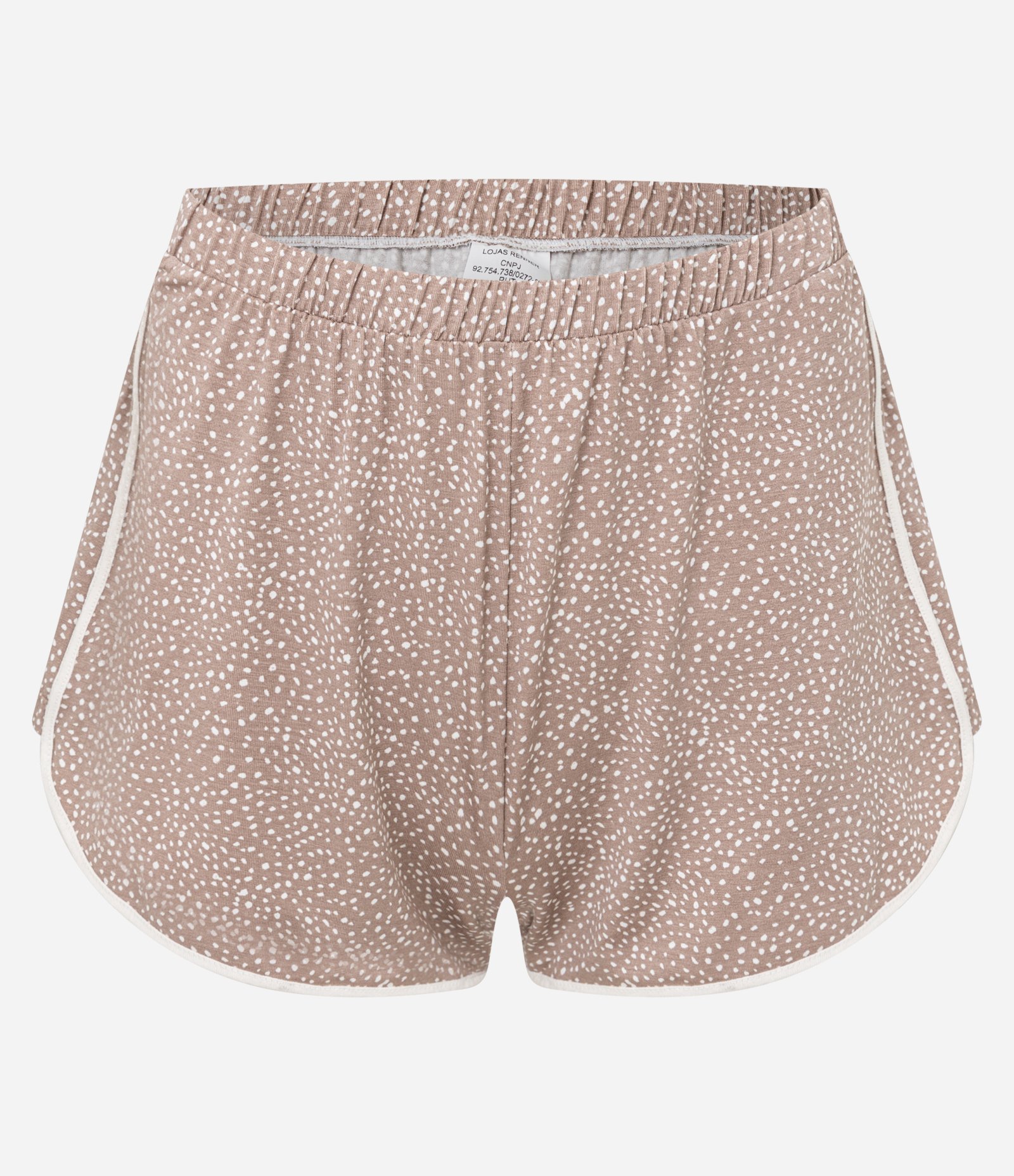 Pijama Short Doll com Estampa Poá Branco/Rosa 6