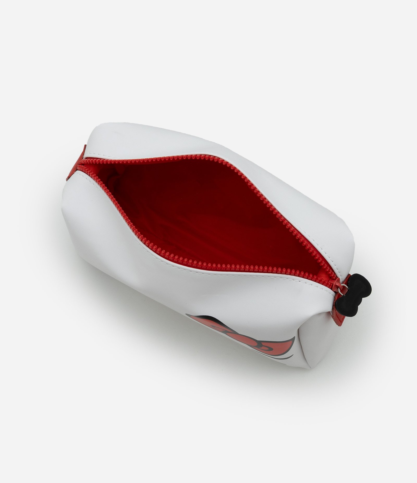 Nécessaire Grande em PU com Estampa Hello Kitty com Laço Branco 4