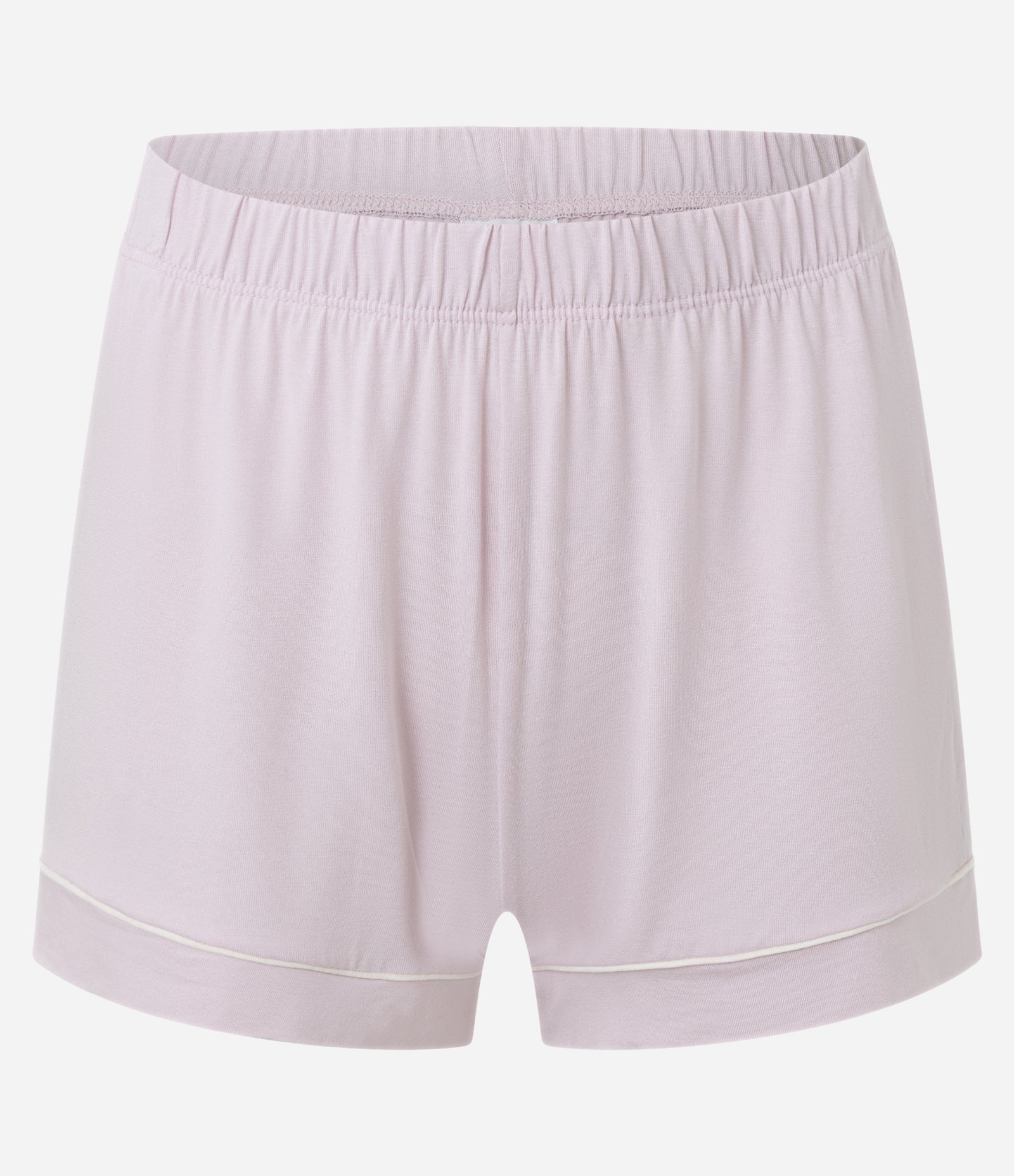 Pijama Short Doll em Viscose com Viés Contrastante Lilás 7