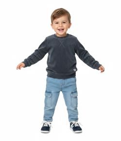 Casaco Infantil em Veludo Canelado – Tam 1 a 6