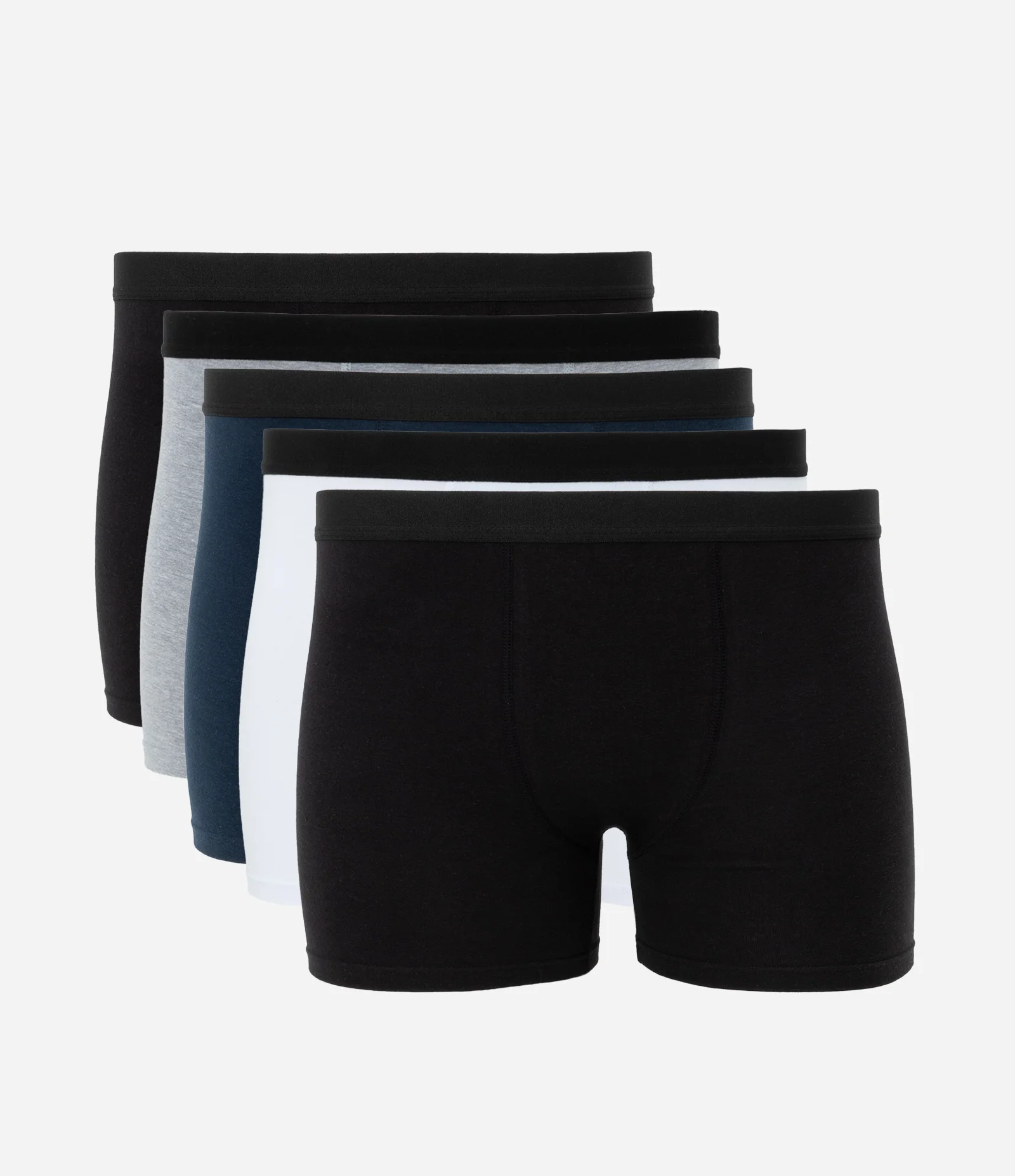 Kit 5 de Cueca Boxer em Algodão Multicores 1