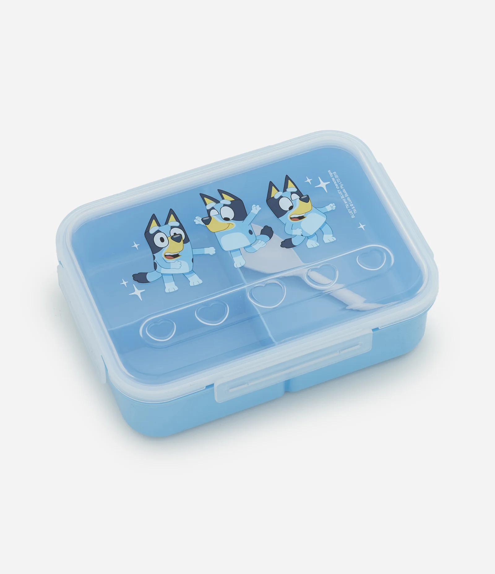 Pote Lancheira com Estampa do Personagem Bluey Azul 1