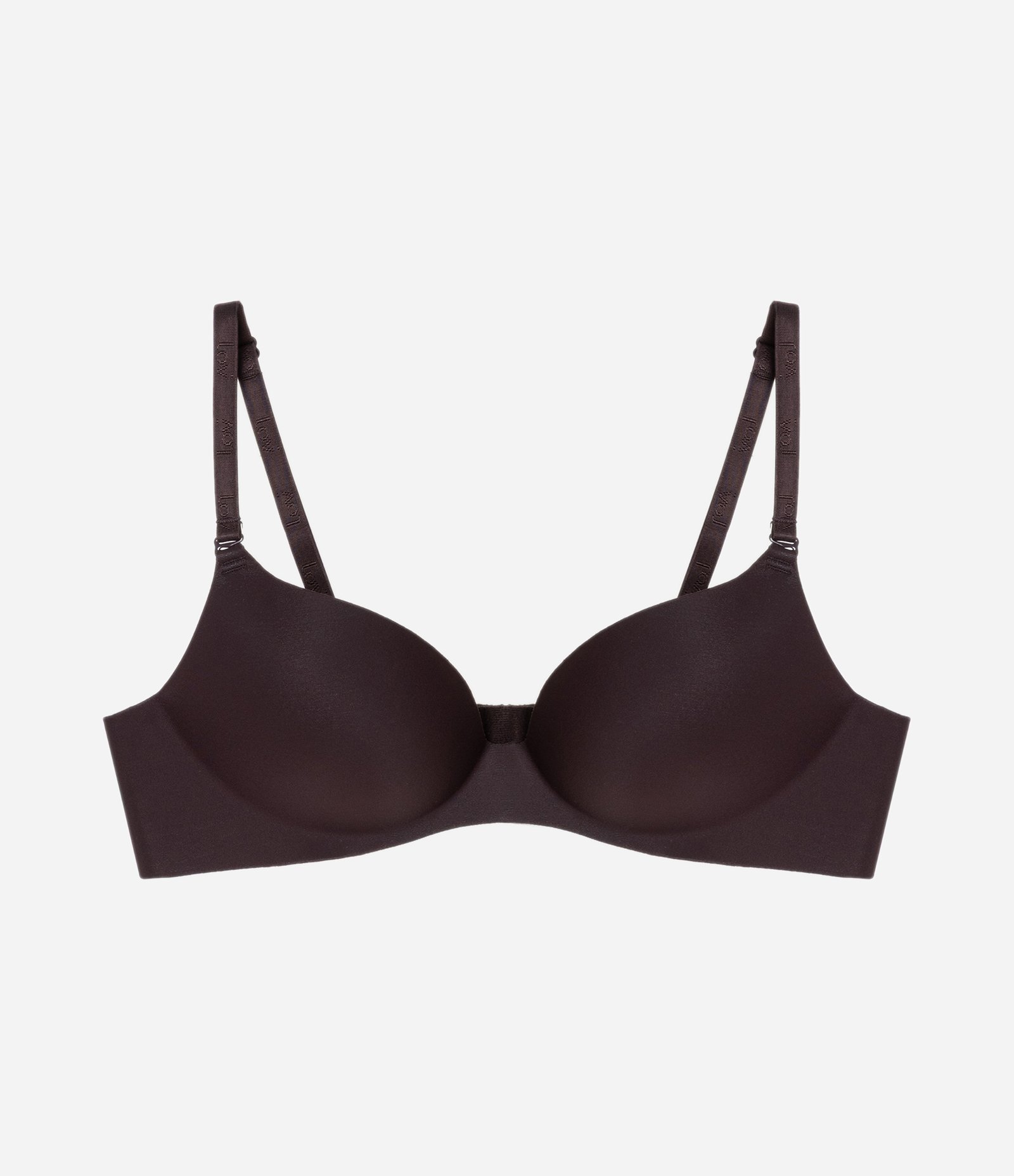 Sutiã Base em Microfibra com Bojo Oco Marrom 5