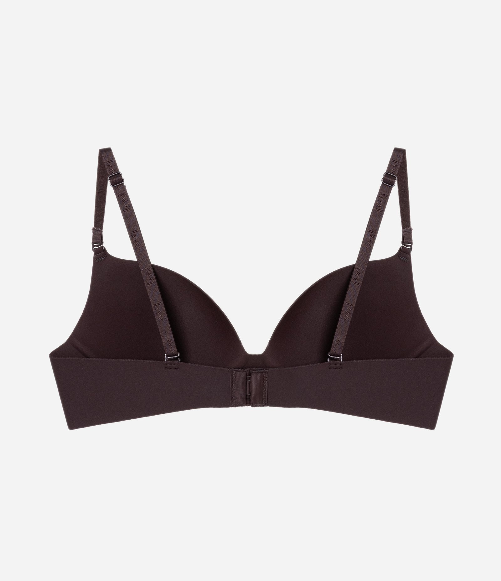 Sutiã Base em Microfibra com Bojo Oco Marrom 6