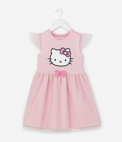 Camisola Infantil com Estampa da Hello Kitty - Tam 3 ao 8 Anos
