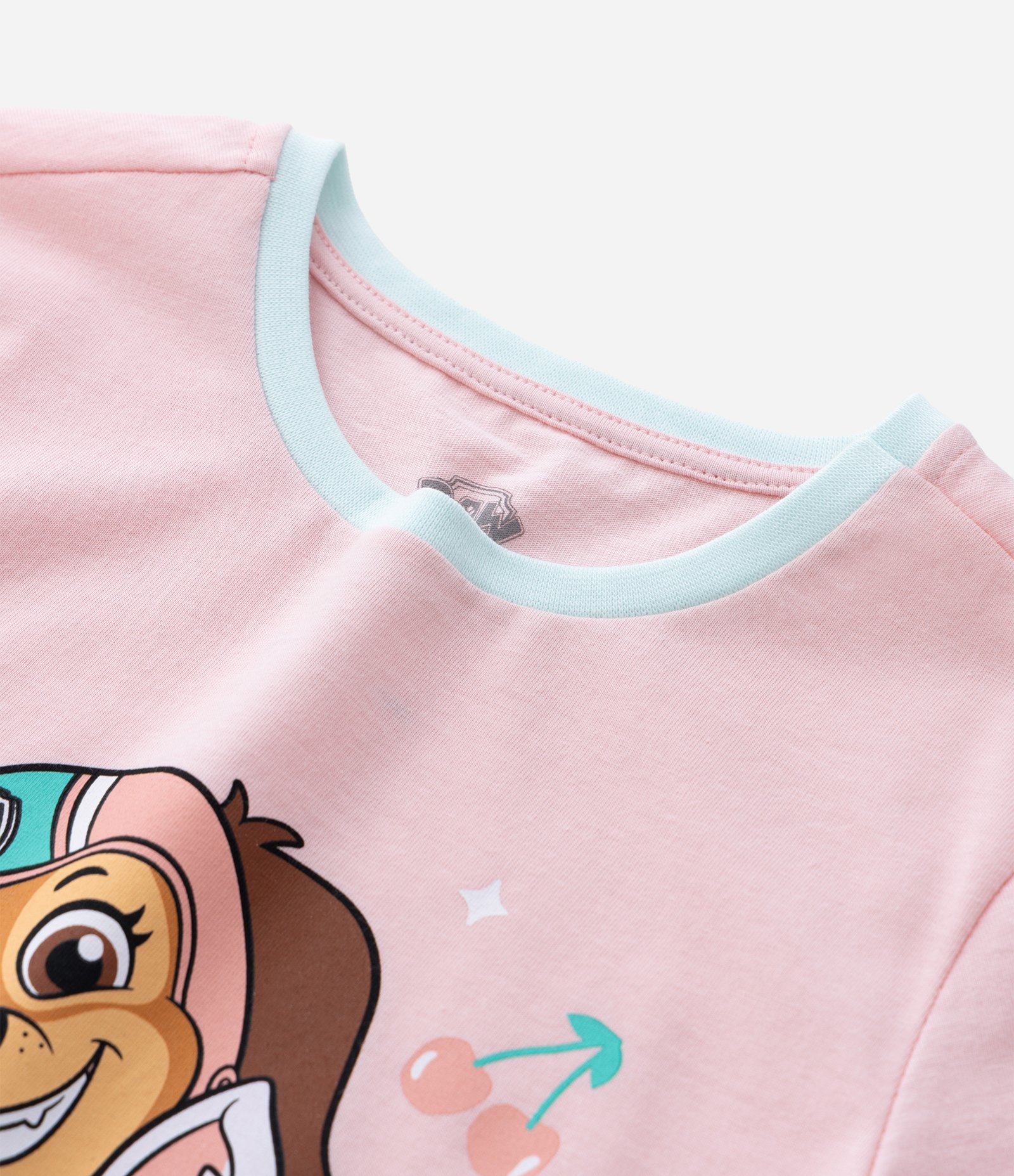 Pijama Curto Infantil com Estampa da Patrulha Canina - Tam 3 a 6 Anos Rosa/Azul 9