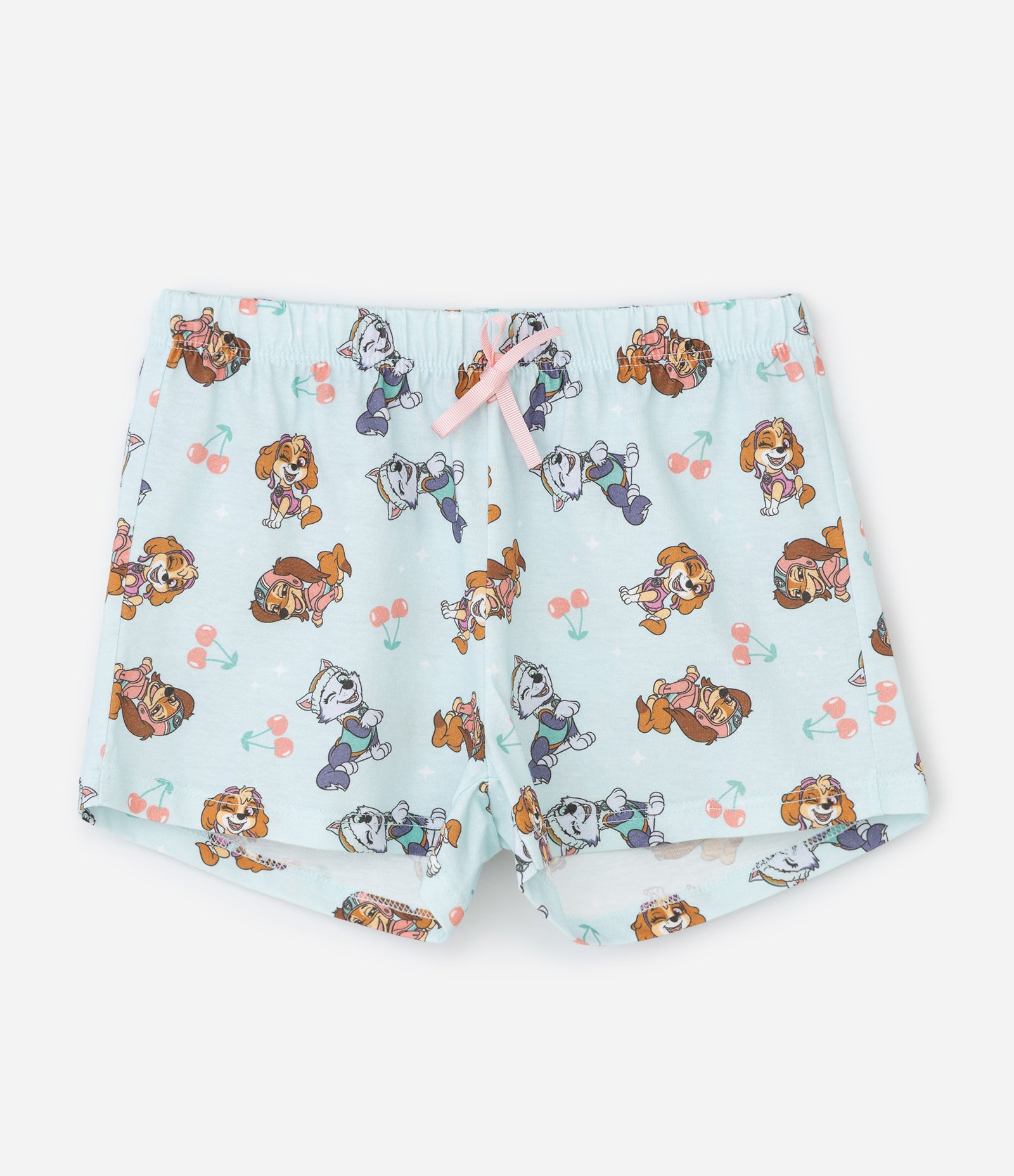 Pijama Curto Infantil com Estampa da Patrulha Canina - Tam 3 a 6 Anos Rosa/Azul 4