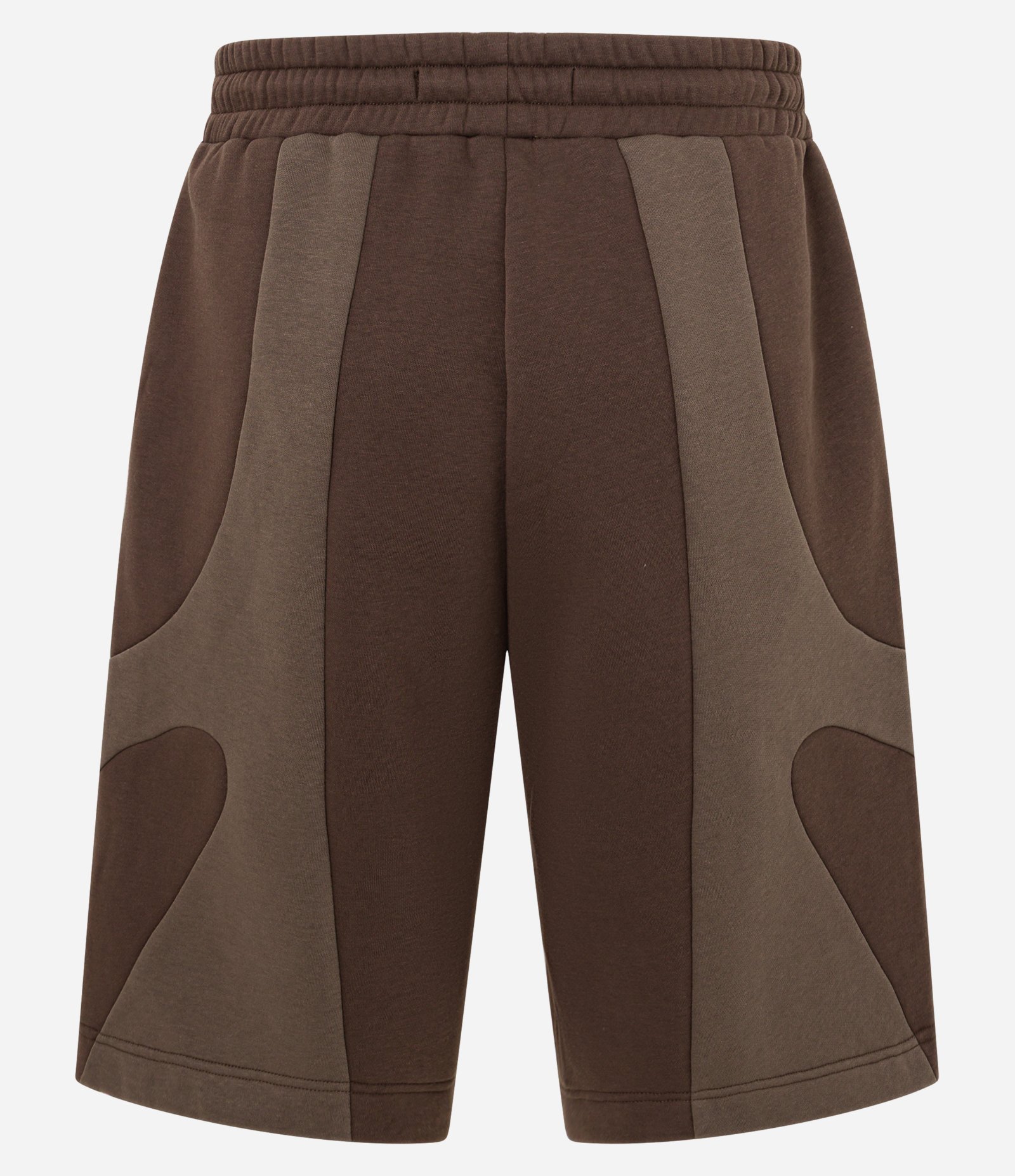 Bermuda Masculina em Moletom com Felpa Marrom 2