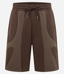 Bermuda Masculina em Moletom com Felpa