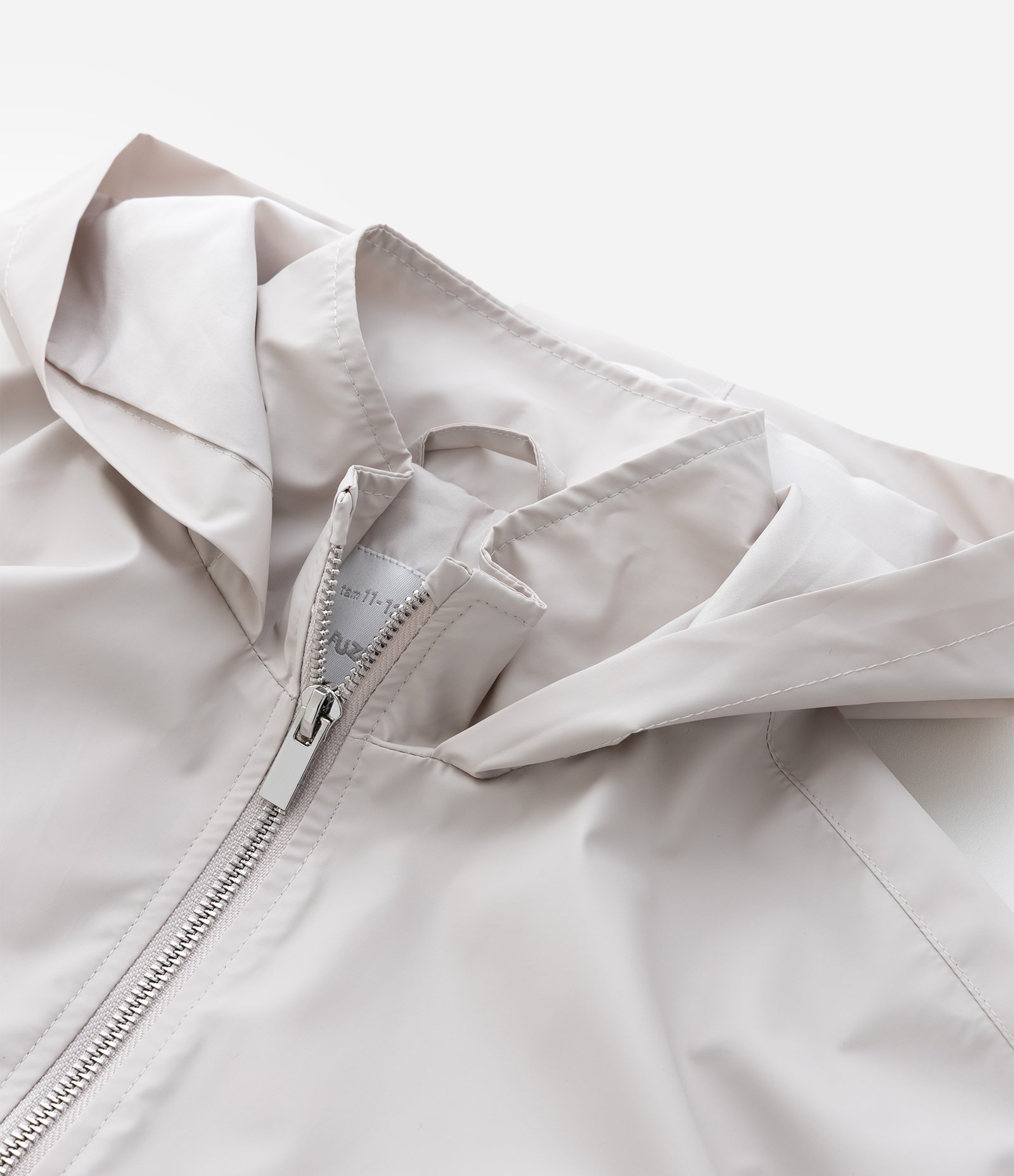 Jaqueta Infantil Quebra Vento em Peach Touch- Tam 5 a 14 Anos Cinza 7