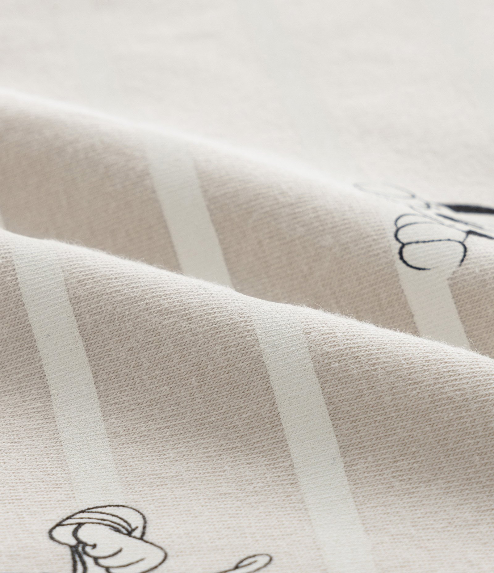 Body Infantil com Estampa de Listras Mickey - Tam 0 a 18 Meses Cinza 4