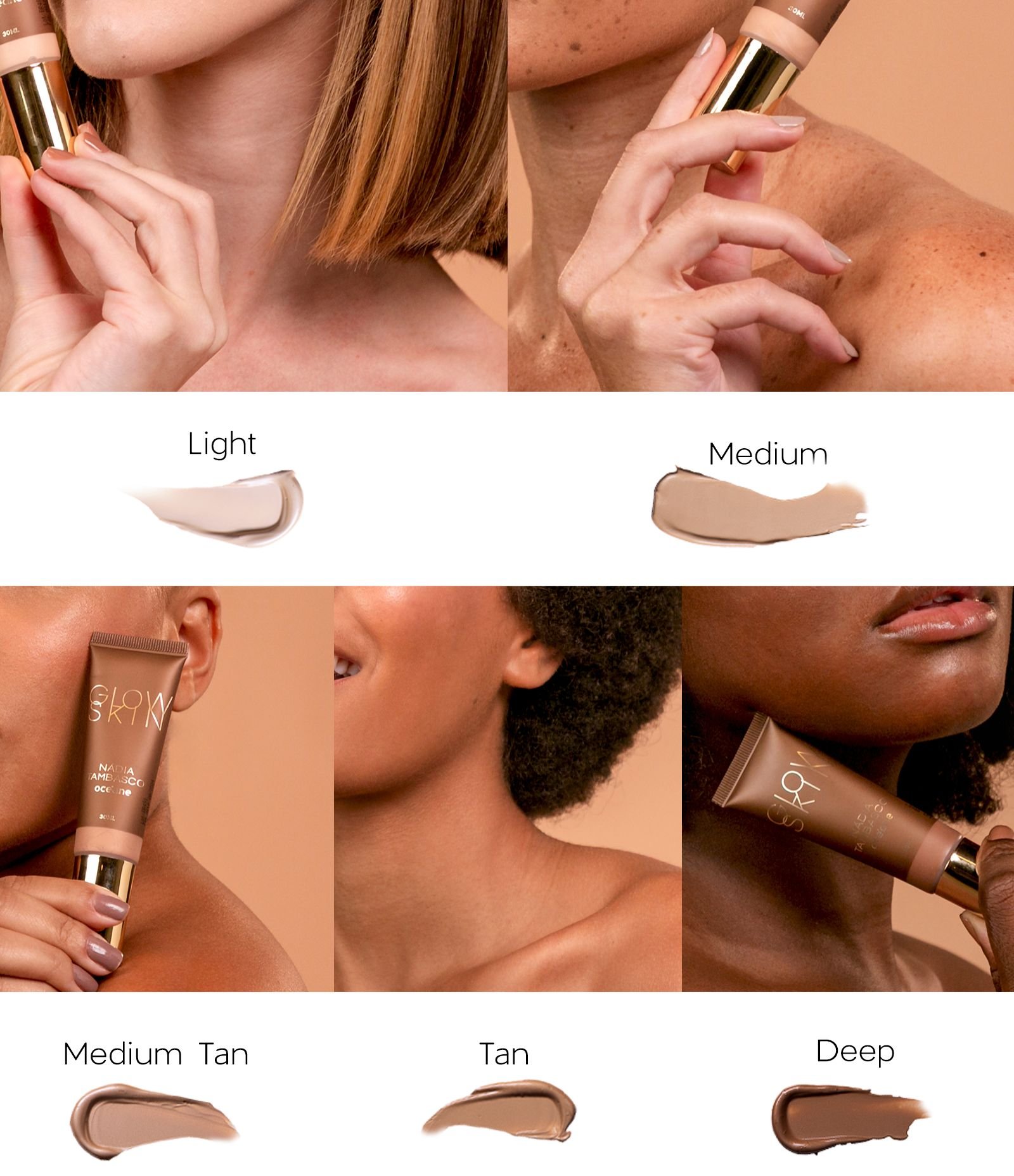 Glow Skin Primer Iluminador Light Oceane Deep 7