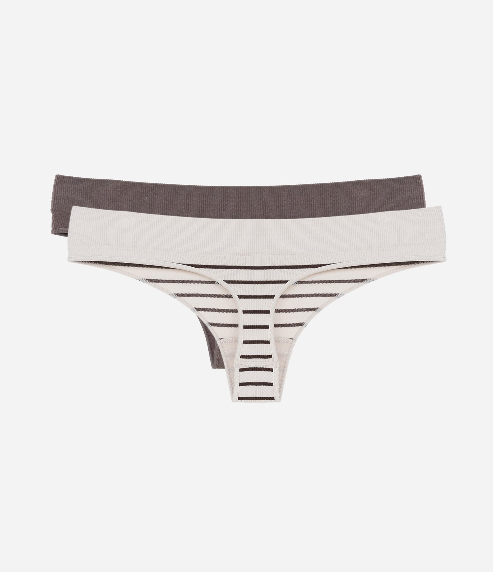 Kit 02 Calcinhas Biquini Fio em Poliamida Multicores 2