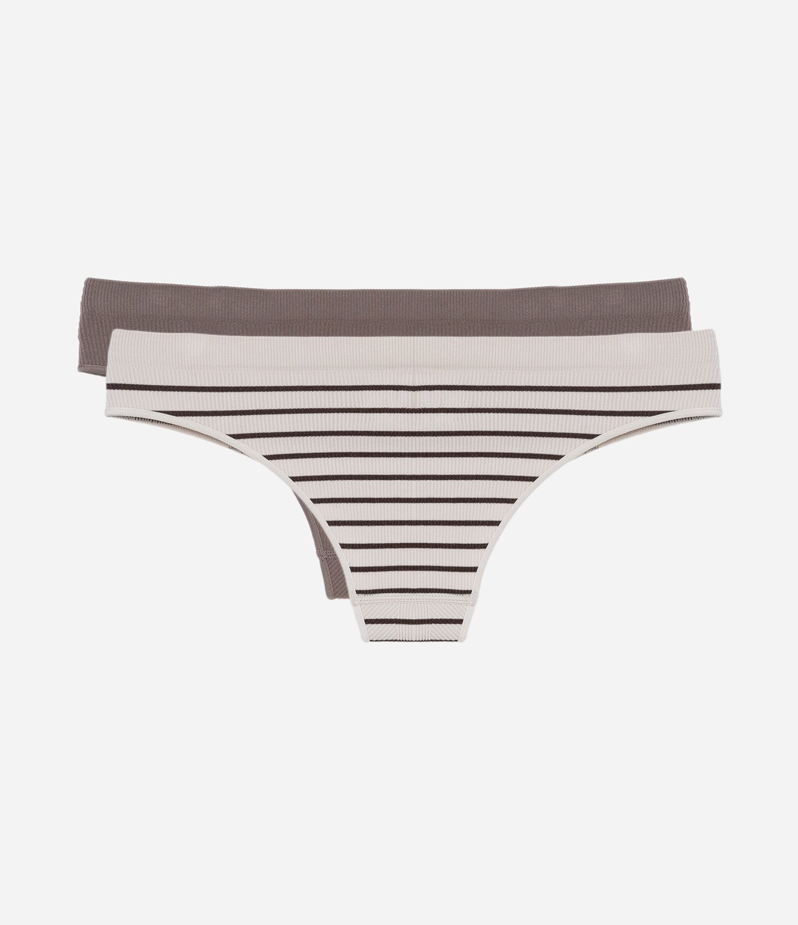 Kit 02 Calcinhas Biquini Seamless em Poliamida Multicores 2