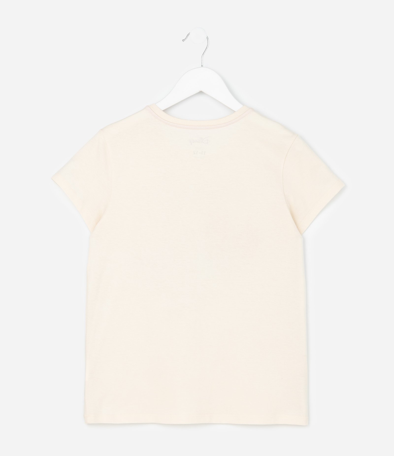 Pijama Curto Infantil com Estampa de Corações e Minnie - Tam 5 a 14 anos Bege/Rosa/Vermelho 3