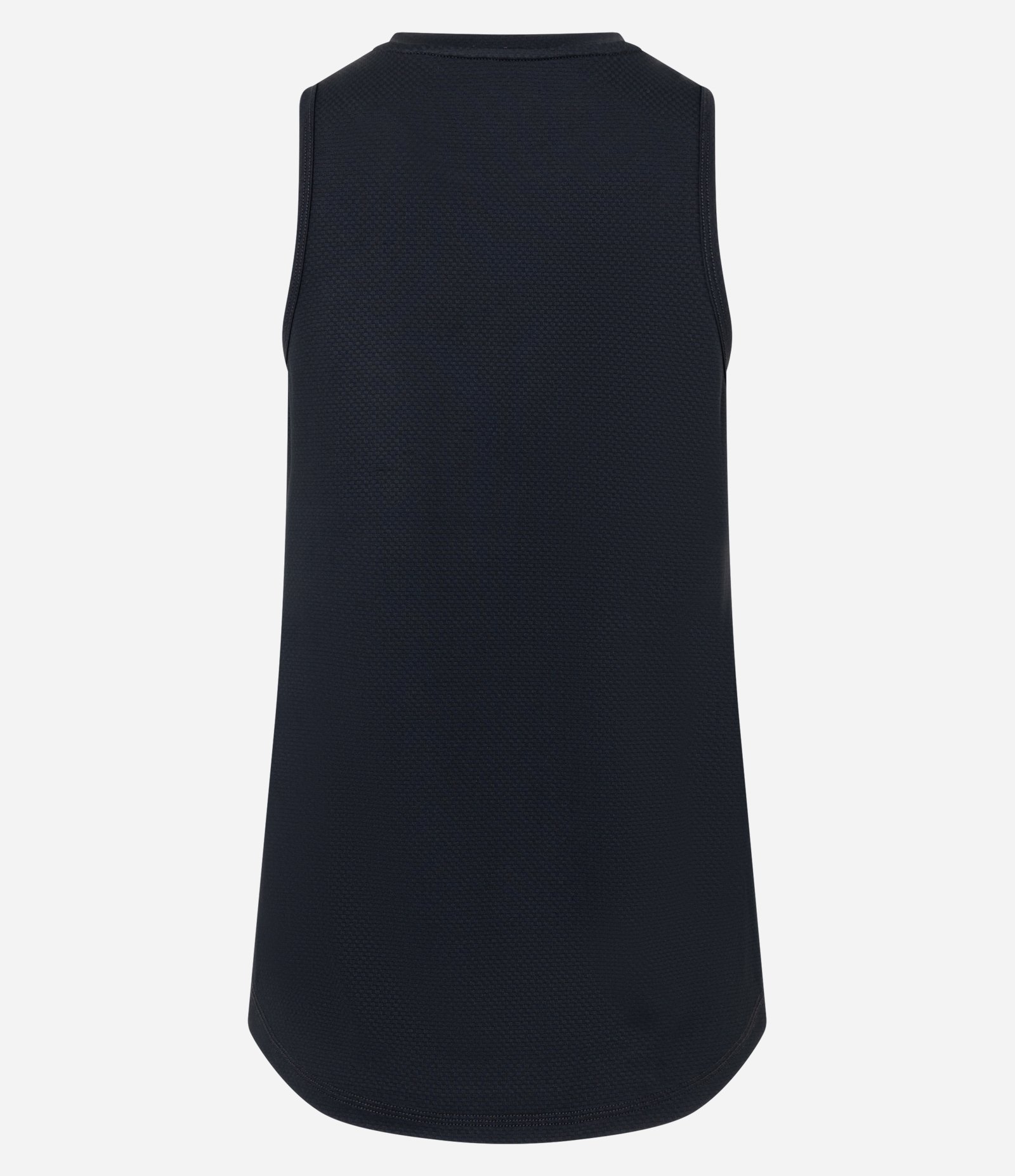 Regata Esportiva em Microfibra Leve com Barra Arredondada Preto 3