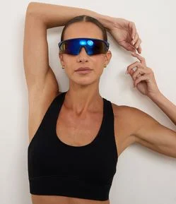 Top Esportivo Nadador em Seamless com Bojo