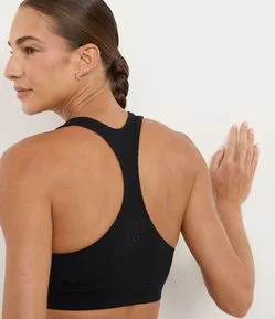 Top Esportivo Nadador em Seamless com Bojo