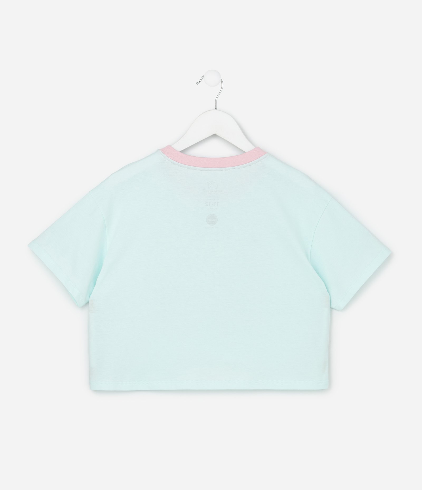 Pijama Infantil com Estampa Hello Kitty - Tam 5 a 14 Anos Rosa/Azul 3