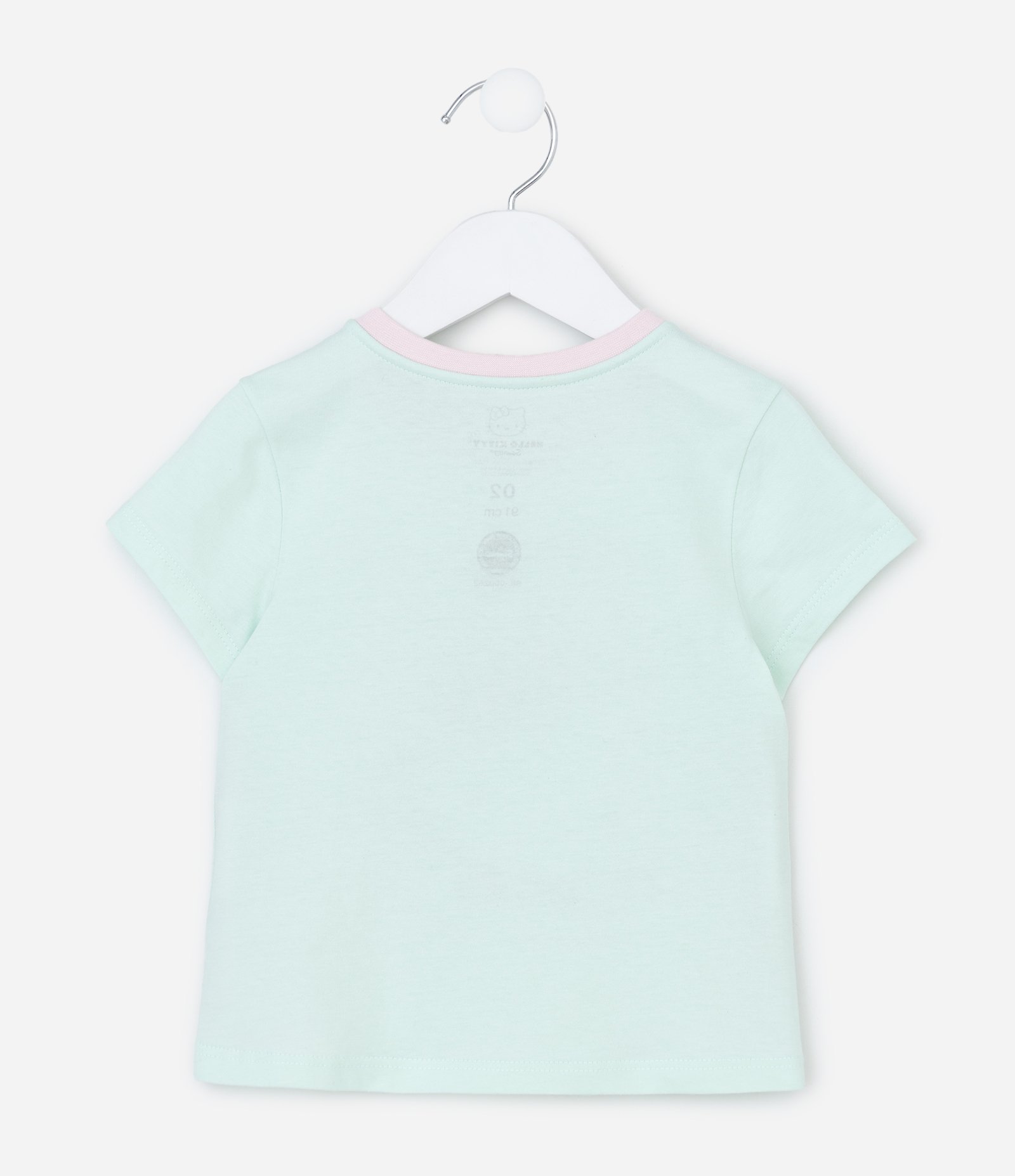 Pijama Curto Infantil em Algodão com Estampa Hello Kitty – Tam 2 a 6 Anos Multicores 3