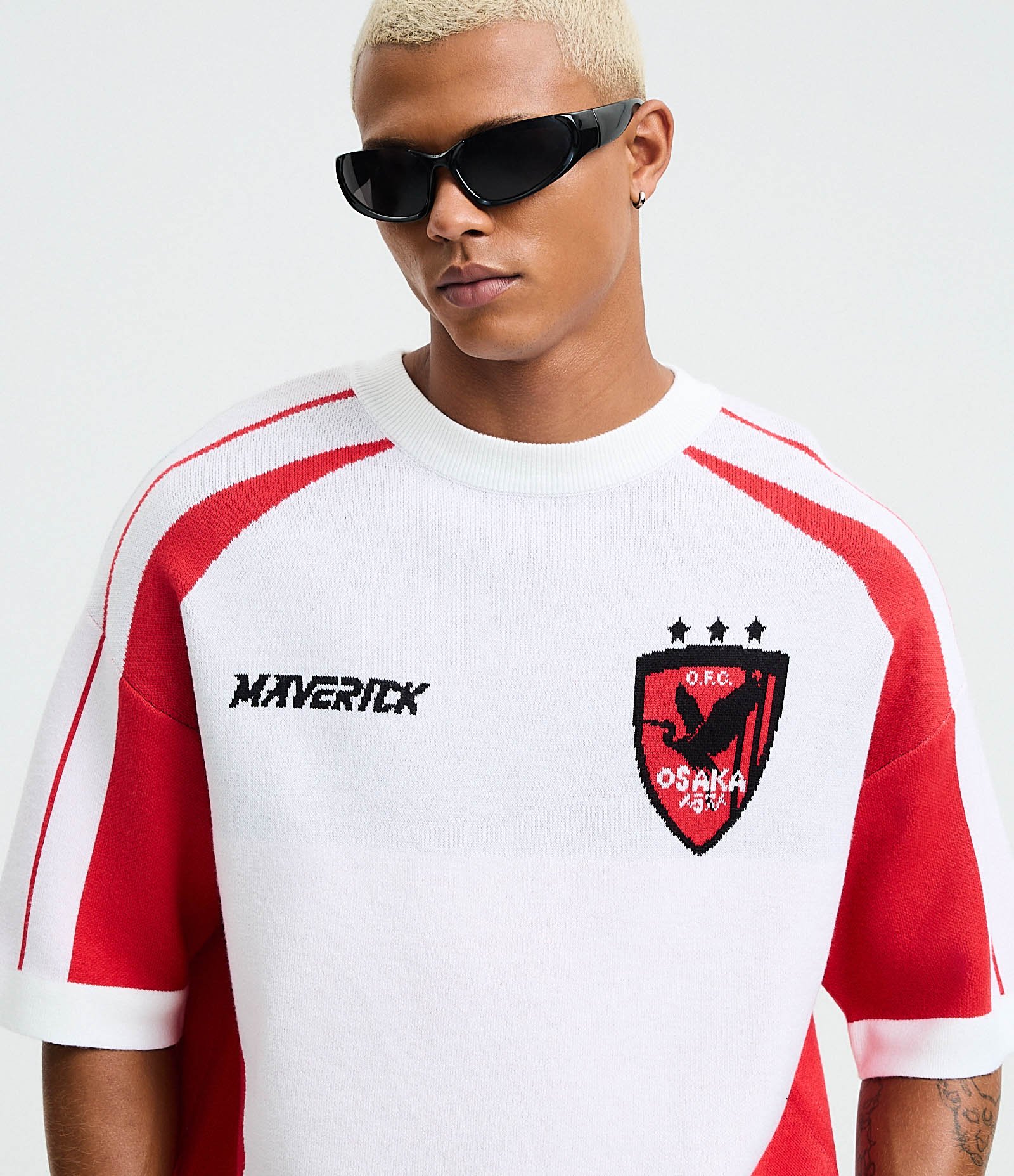 Camisa em Acrílico com Efeito Tricô com Estampa Lettering Branco 4