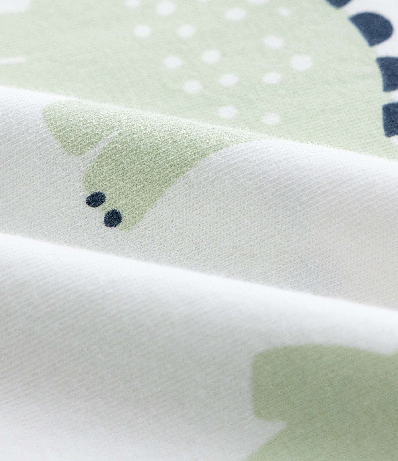 Kit 03 Bodies Dinossauro - Tam 0 a 18 Meses Azul/Verde/Branco 4