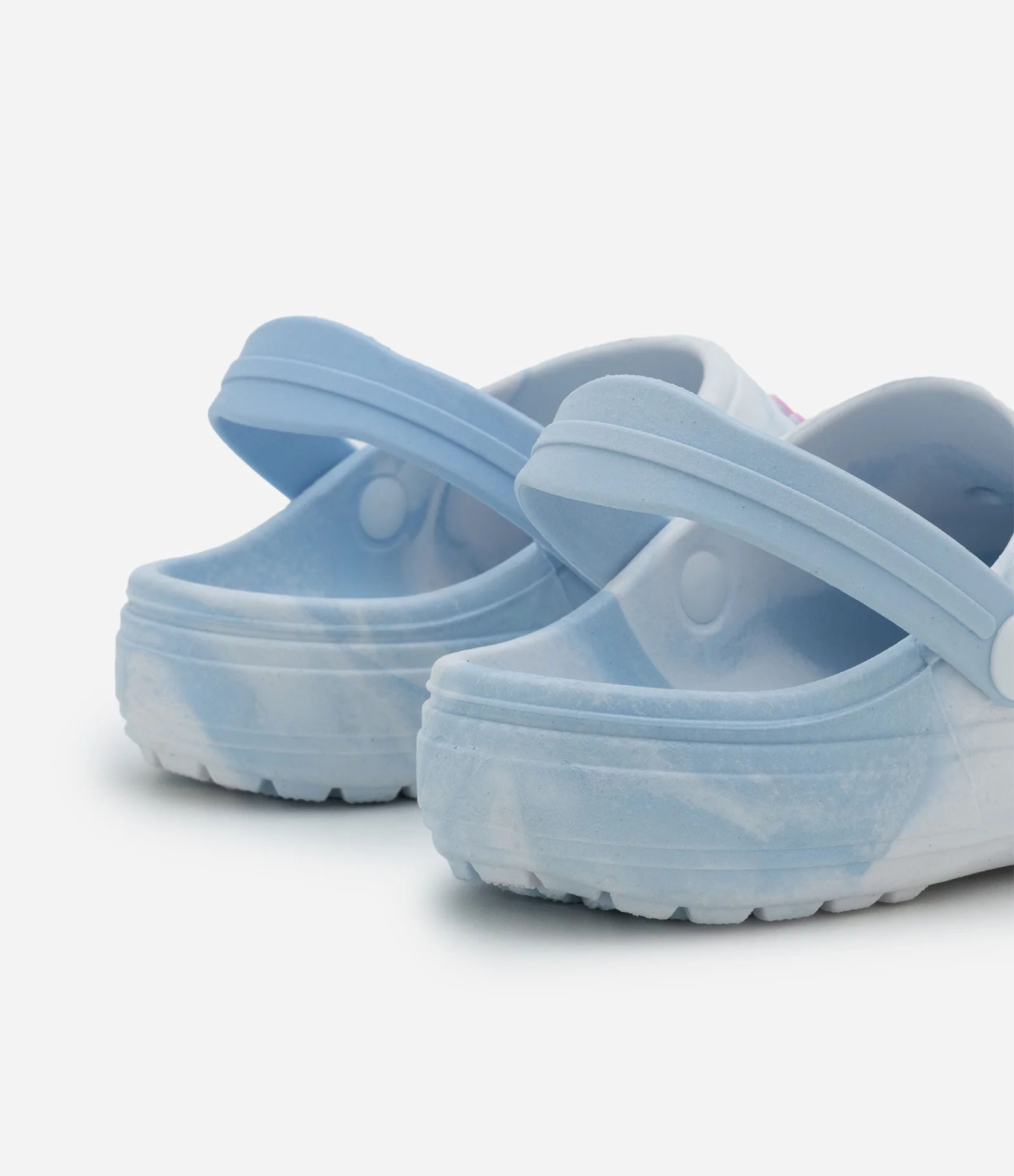 Sandália Infantil Babuche com Estampa Tie Dye e Patchs - Tam 27 ao 34 Azul 2