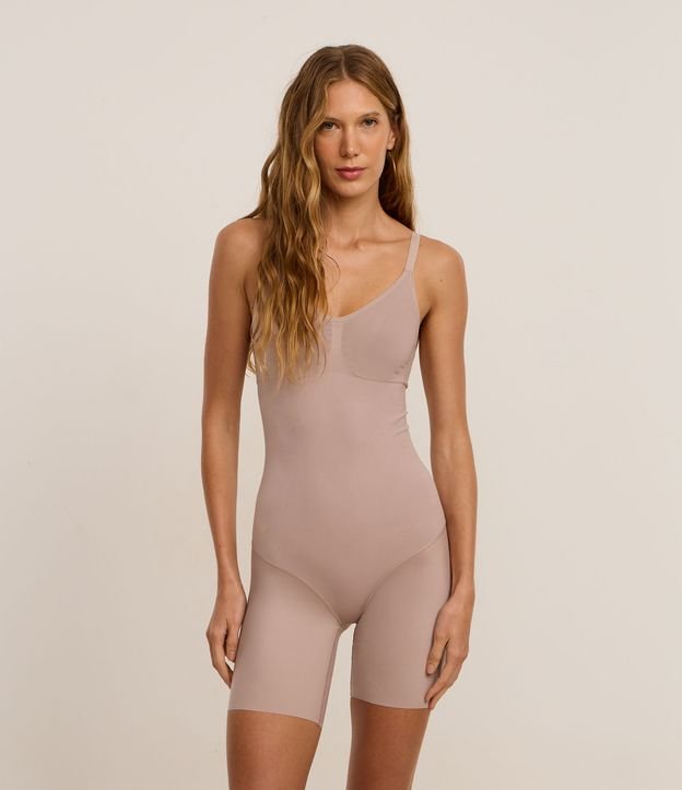 Body sem Bojo em Microfibra com Pernas Delrio